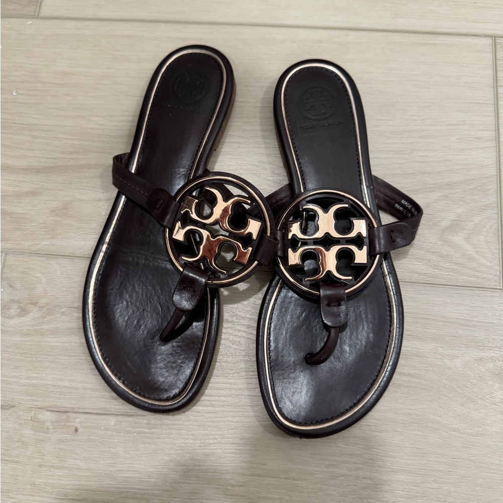 Tory Burch Miller Sandal - metal logo